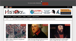 Desktop Screenshot of history.info