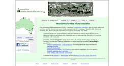 Desktop Screenshot of history.org.au